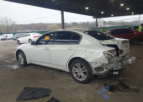 2013 Infiniti G37X from USA, damaged, VIN JN1CV6AR5DM355536